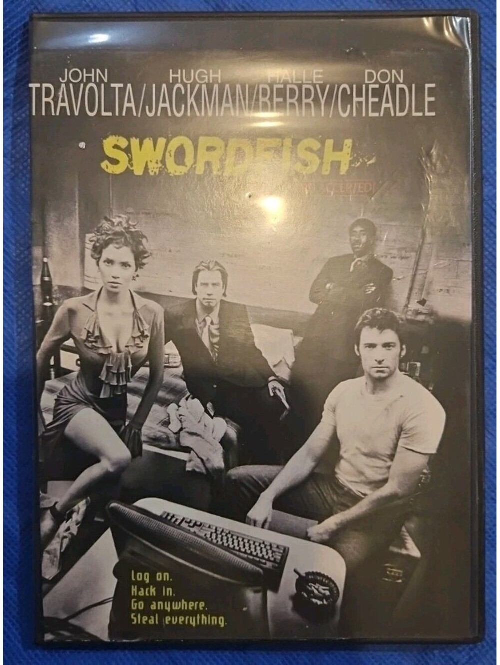 Swordfish (DVD, 2001) Slimcase. Artwork Cropped. Tested